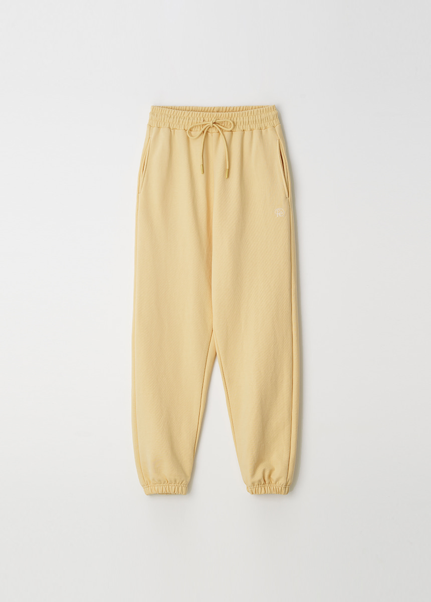 4th/ Embroidery Jogger Pants (Yellow)