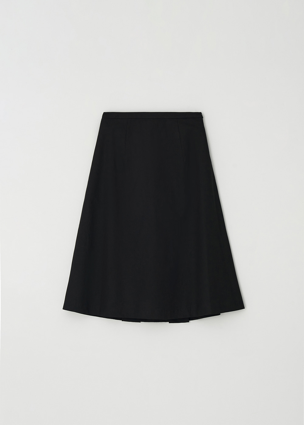 2nd/Back Pleats Skirt (Black)