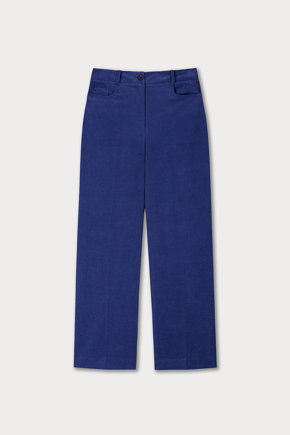 3rd / Straight Corduroy Pants (Persian Blue)
