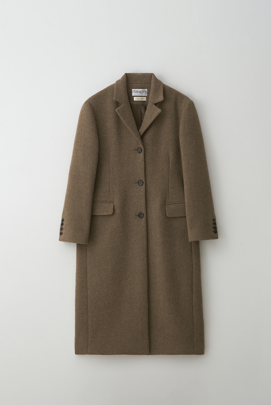 Wool Single Coat (Brown)