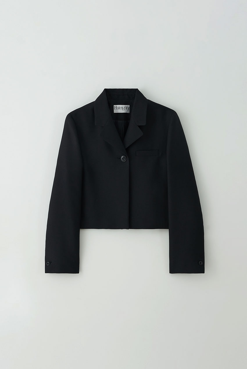 2nd/ Wool Silk Jacket (Black)